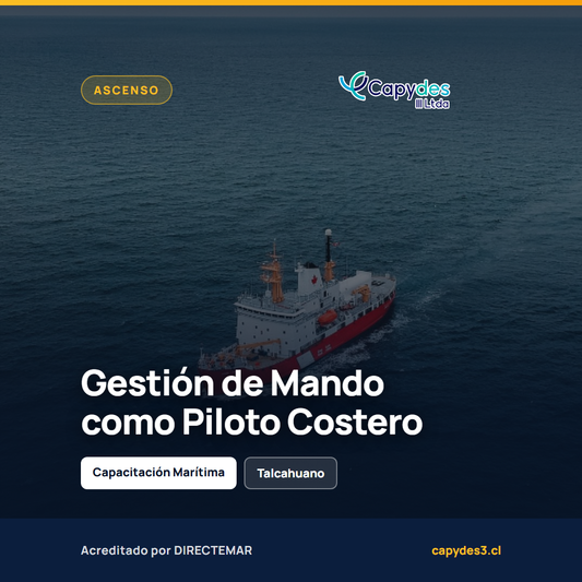 Curso Básico De Gestión Para Mando Como Piloto Costero (Incluye Simulador) | Capydes III