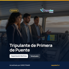 Curso de Formación para Tripulante de Primera de Puente
