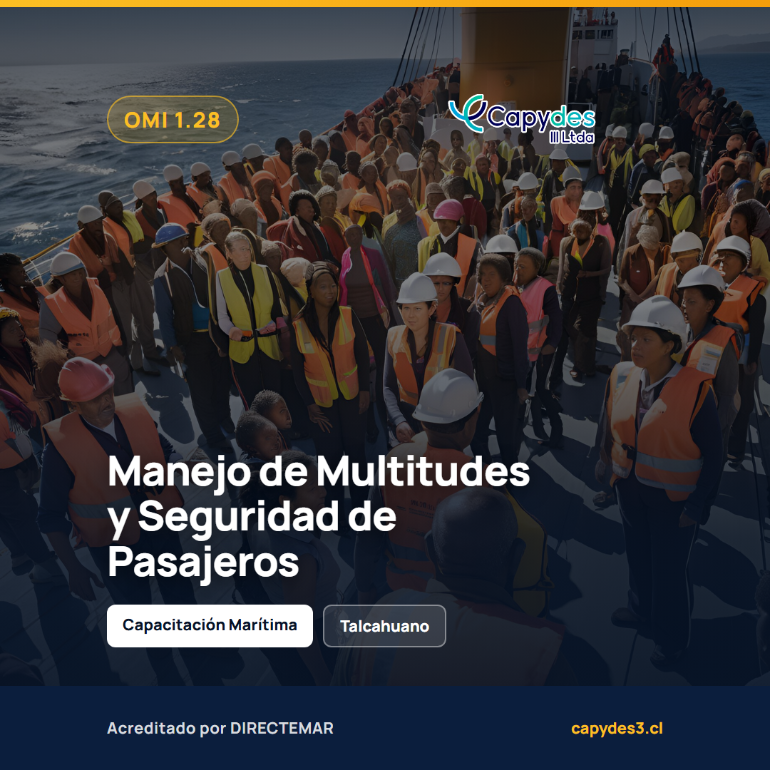 OMI 1.28 - Manejo de Multitudes, Seguridad de los Pasajeros | Capydes III