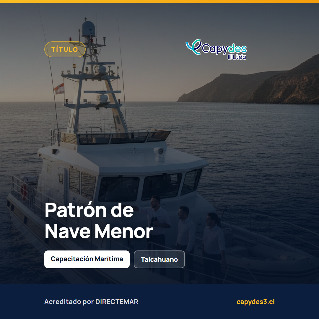 Curso Patrón De Nave Menor | Capydes III