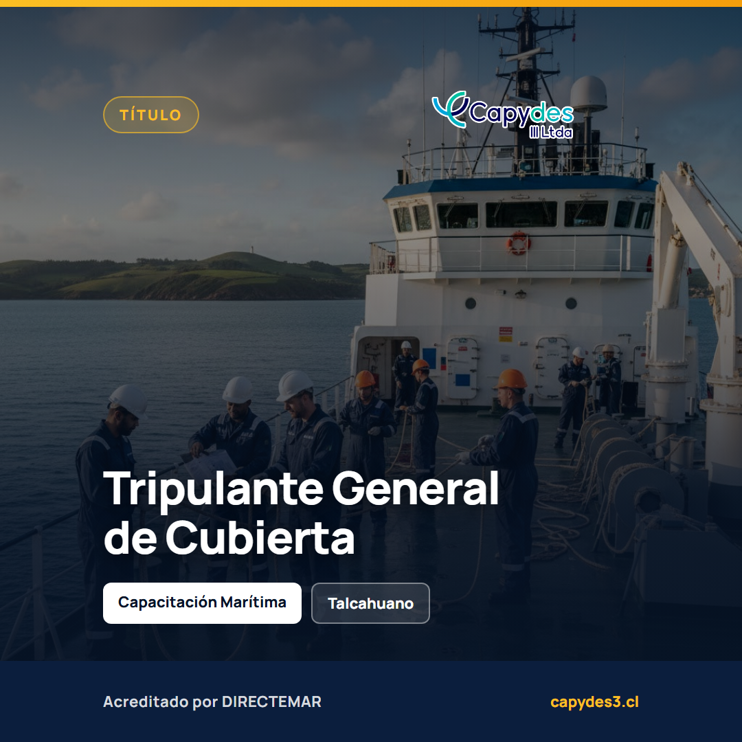 Curso Tripulante General de Cubierta de la MMN | Capydes III