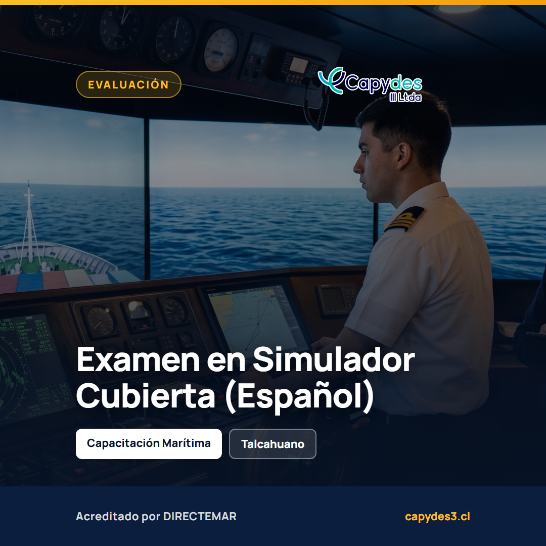 Derecho a Examen Simulador Cubierta (Español) | Capydes III