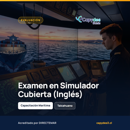 Derecho a Examen Simulador Inglés Cubierta | Capydes III