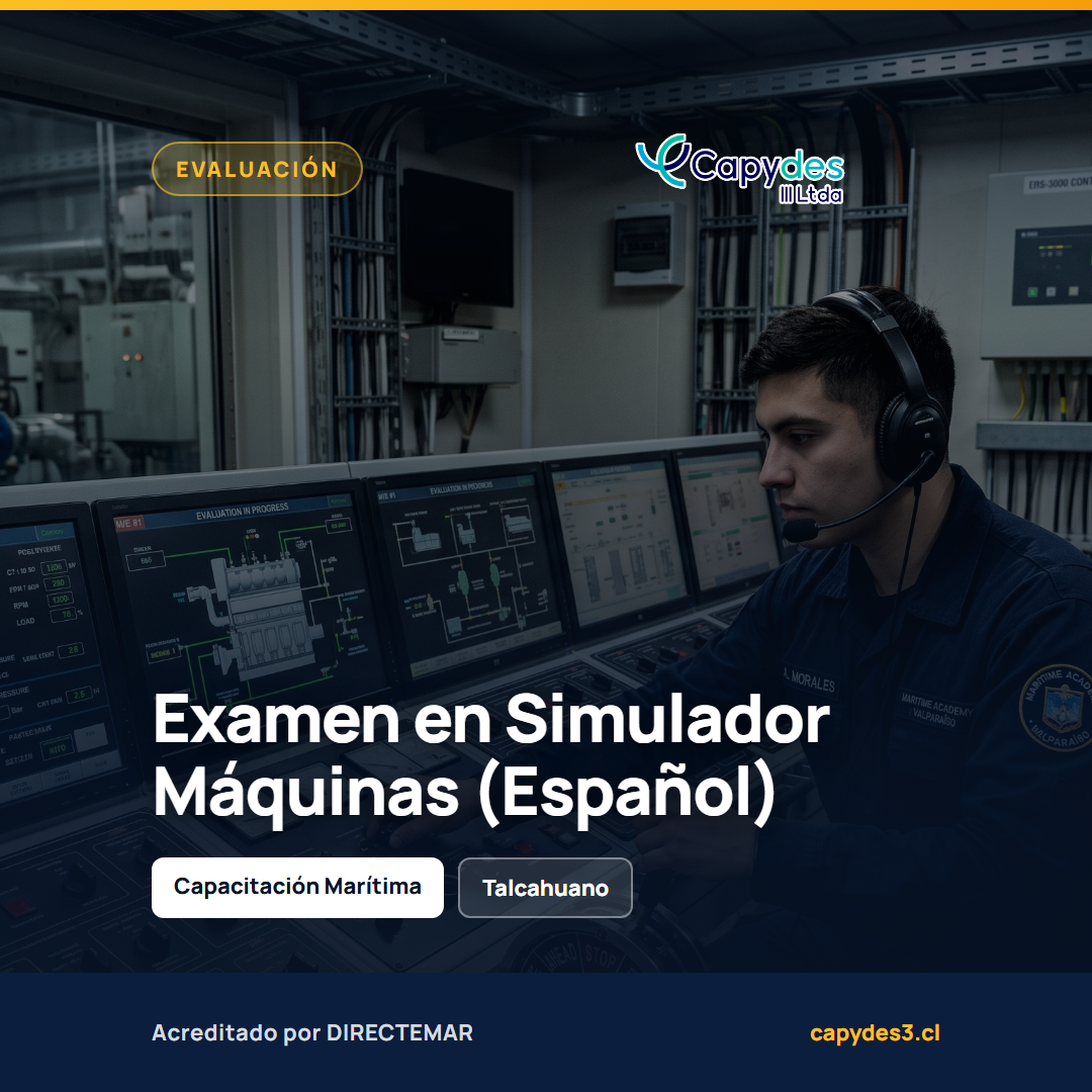 Derecho a Examen Simulador Máquina (Español) | Capydes III