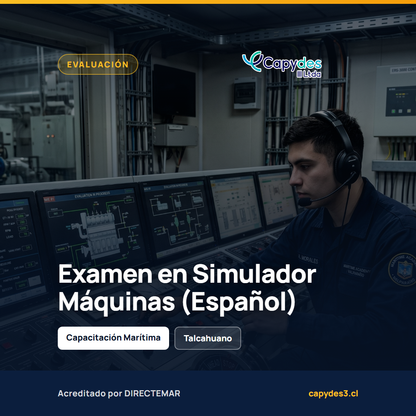 Derecho a Examen Simulador Máquina (Español) | Capydes III