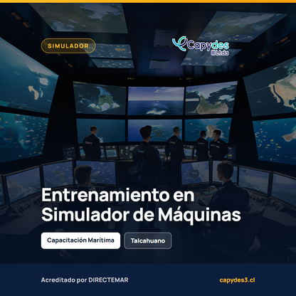 Entrenamiento en Simulador de Máquina / 5 Días | Capydes III