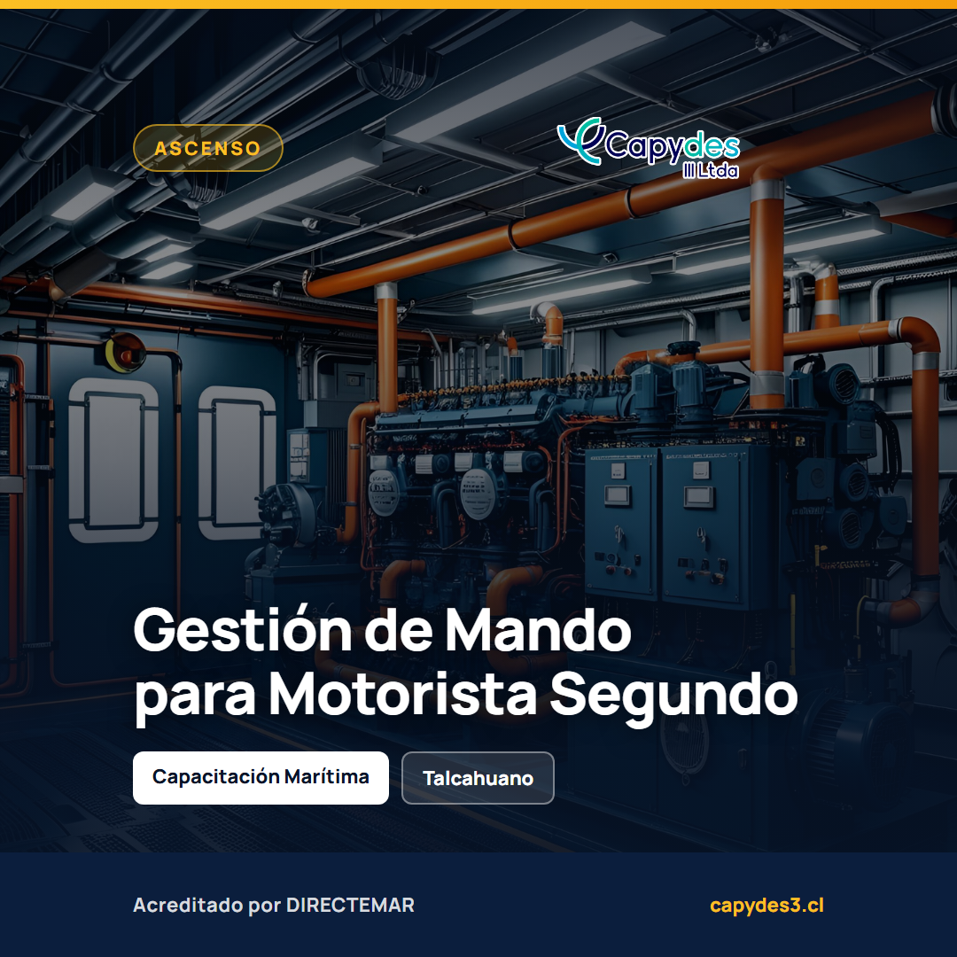 Gestión de Mando para Motorista Segundo | Capydes III