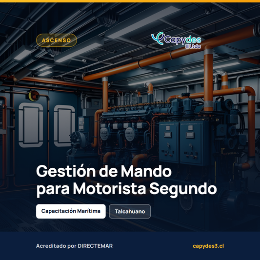 Gestión de Mando para Motorista Segundo | Capydes III