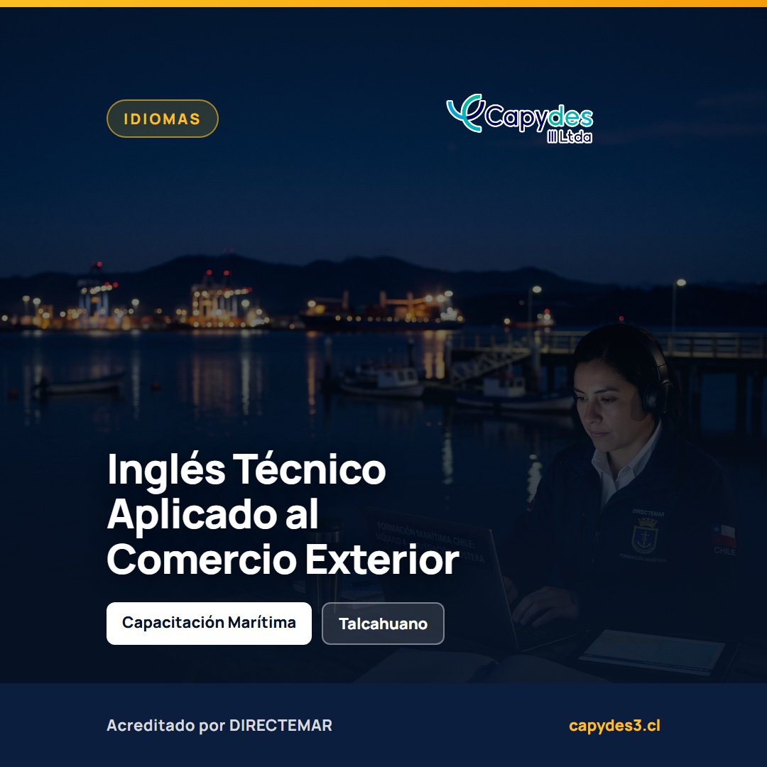 Curso Inglés Técnico Aplicado al Comercio Exterior | Capydes III