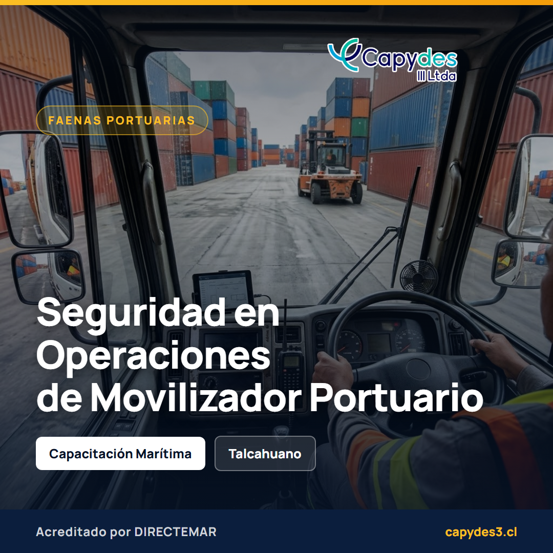 Seguridad en Operaciones de Movilizador Portuario