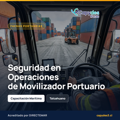 Seguridad en Operaciones de Movilizador Portuario
