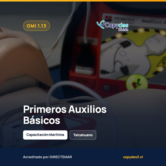 OMI 1.13 – Primeros Auxilios Básicos | Capydes III