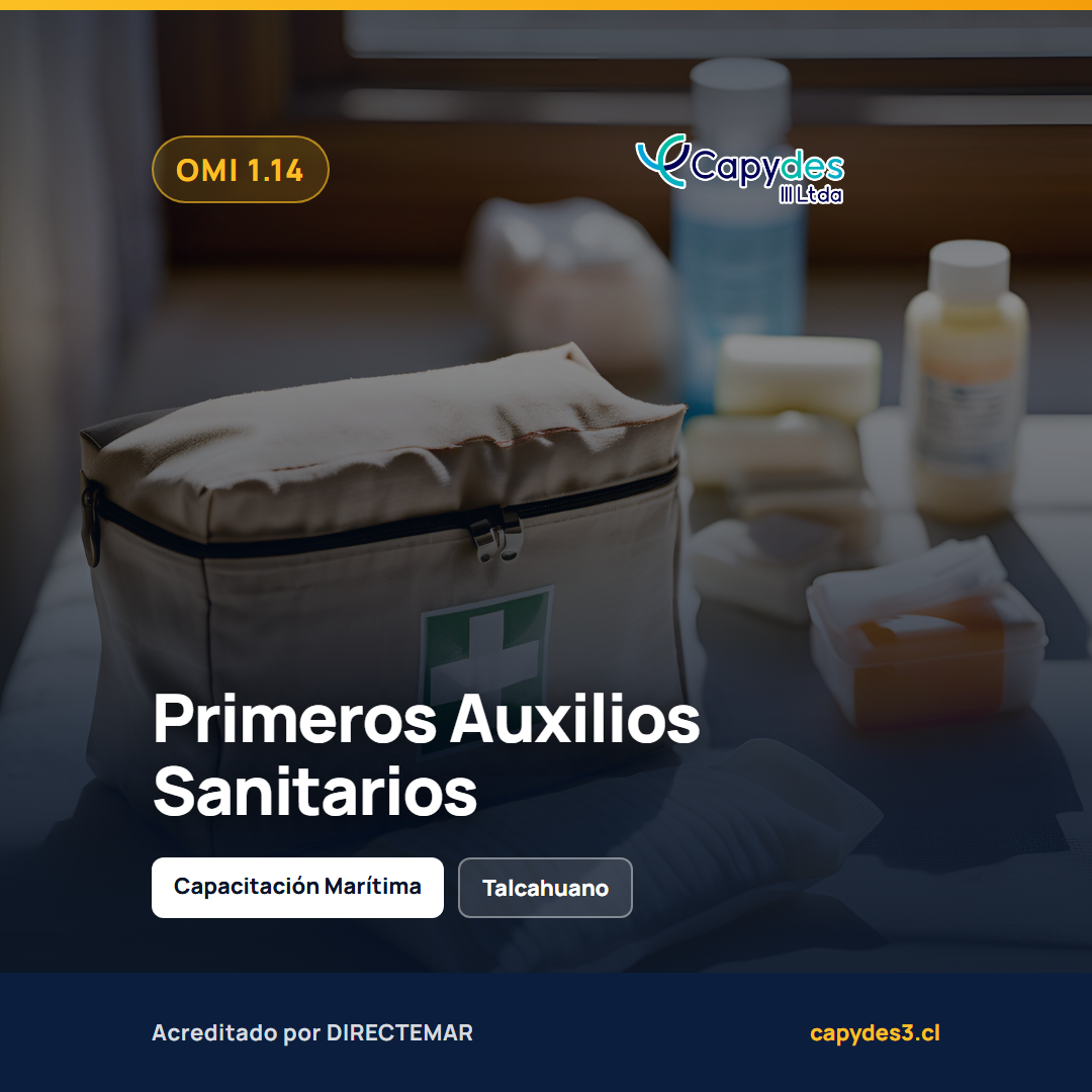 OMI 1.14 – Primeros Auxilios Sanitarios | Capydes III