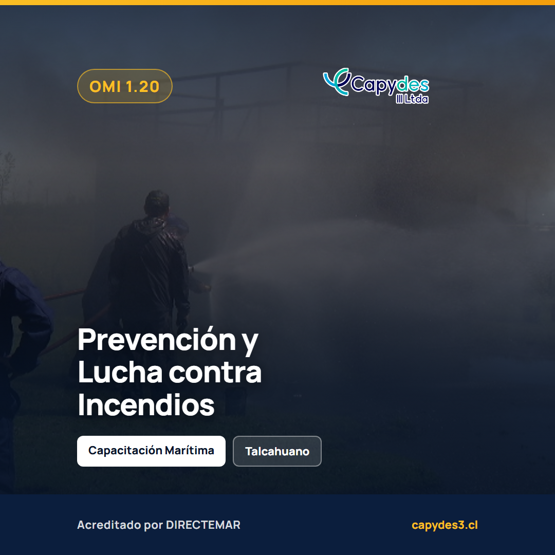 OMI 1.20 Prevención y Lucha contra Incendios | Capydes III