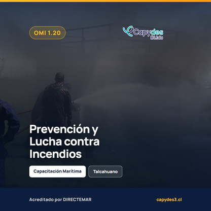 OMI 1.20 Prevención y Lucha contra Incendios | Capydes III