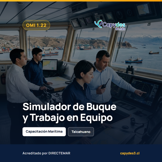 OMI 1.22 - Simulador de Buque y Trabajo de Equipo en el Puente | Capydes III