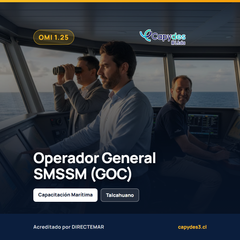 OMI 1.25 - Operador General SMSSM y Seguridad Marítima (GOC)
