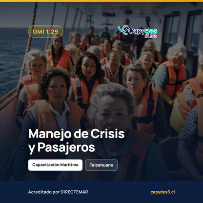 OMI 1.29 - Competencia en el manejo de Crisis y Pasajeros | Capydes III