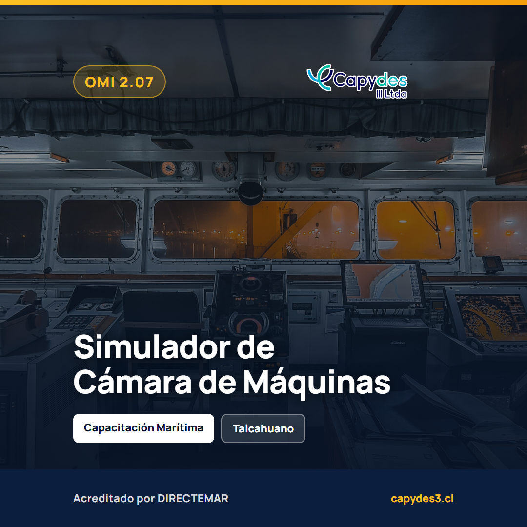 OMI 2.07 - Simulador Cámara de Máquinas | Capydes III
