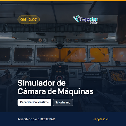 OMI 2.07 - Simulador Cámara de Máquinas | Capydes III