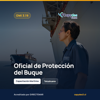 OMI 3.19 Oficial de Protección del Buque | Capydes III