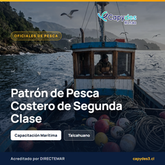 Curso Patrón de Pesca Costero de Segunda Clase