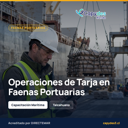 Operaciones de Tarja en Faenas Portuarias