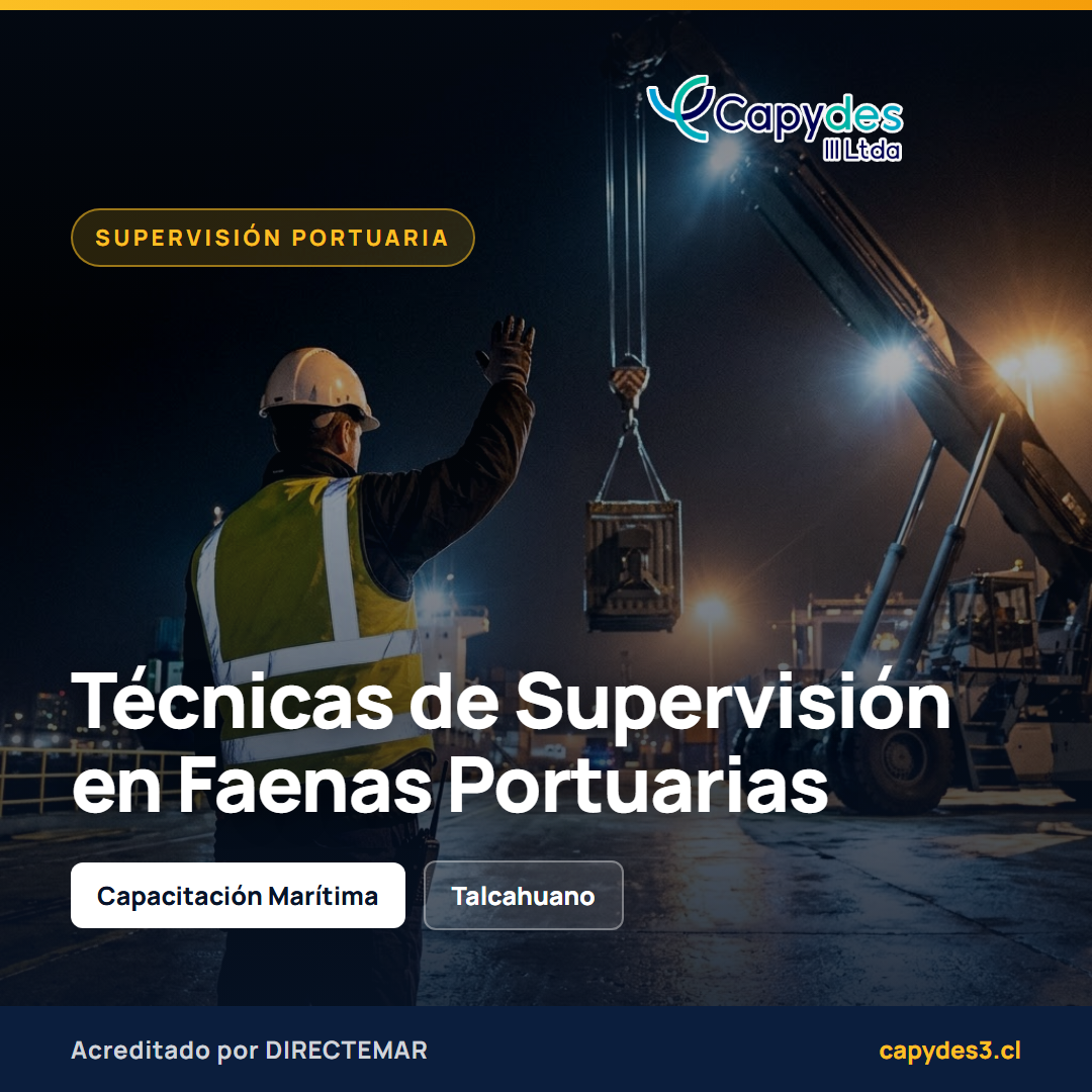 Técnicas de Supervisión en Faenas Portuarias