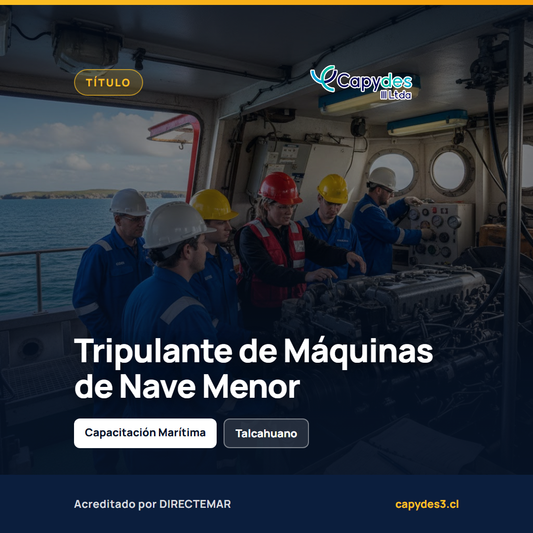 Curso Tripulante de Máquina de Nave Menor | Capydes III